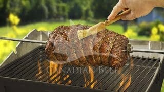 How to Barbecue the Perfect Roast Beef Using Direct Heat [upl. by Jaye336]