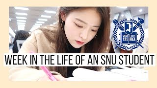 Week in the Life of a Korean University Student  서울대 대학생의 일상  SNU Study Abroad 🇰🇷 Korea Vlog [upl. by Karmen]