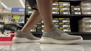 Skechers Mens SKX M Bounder 20 slip unboxing and fit test review skechers [upl. by Kenti]