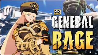 Guilty Gear Strive Millia General Rage mod 4K [upl. by Topliffe]