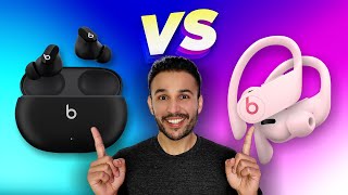 Beats Studio Buds vs Powerbeats Pro ¿Qué audífonos comprar [upl. by Adoh]