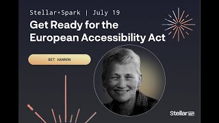 Get Ready for the European Accessibility Act with Bet Hannon [upl. by Mroz]