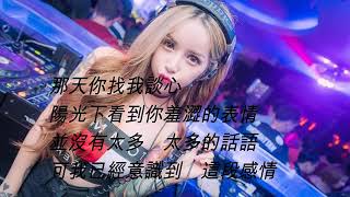 白小白  最美的情侶 DJ Remix 【歌詞】 [upl. by Salohcim]