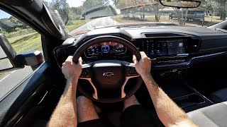 2024 Chevrolet Silverado 2500HD ZR2 POV Drive Impressions and ASMR [upl. by Sidon]