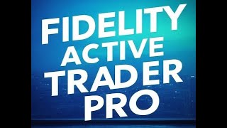 Fidelity Active Trader pro how to save charts and float charts [upl. by Cryan]