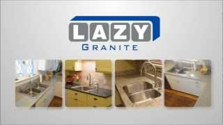 Lazy Granite Kitchen Countertops  Granite Counters [upl. by Goar366]