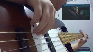 Kaikai Kitan  Eve Jujutsu Kaisen OP 1 BASS COVER [upl. by Kerby]