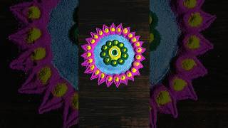 பூஜை அறை குட்டி கோலம்daily rangoli kolam designstrendingviralvideoshortsshortsfeedyoutubeshorts [upl. by Esined847]