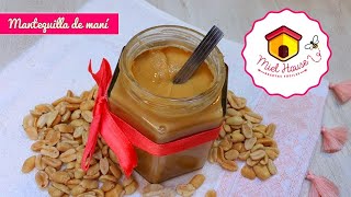 Receta facil MANTEQUILLA DE MANI casera deliciosa y muy económica [upl. by Zampardi]