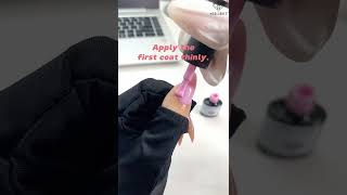 Modelones nail tutorial  How to apply gel polish💅modelones nailtutorial nailart nails [upl. by Nived]