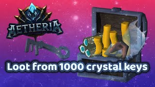 Aetheria RSPS  Loot From 1000 Crystal Keys [upl. by Tekcirk]