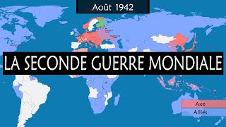 La Seconde Guerre mondiale  Résumé sur cartes [upl. by Charmain]