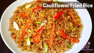 How To Make Easy Fried Rice With Cauliflower [upl. by Etteyafal]