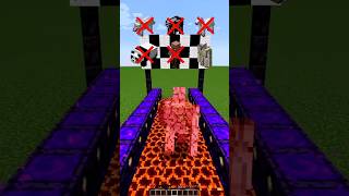 Minecraft Magma vs MobsYes Yes please minecraft meme shorts [upl. by Chrissie]