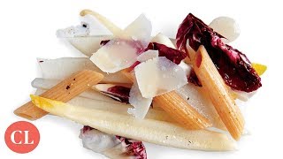 Endive Salad With Pasta and Radicchio  Our Favorite Recipes  Cooking Light [upl. by Magnolia]