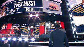 Pelicans select Yves Missi in Round 1  2024 NBA Draft [upl. by Ylrebmic]