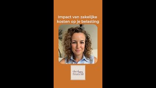 De impact van zakelijke kosten op je belasting [upl. by Leahcimnaj684]