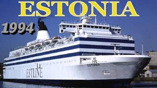 MS ESTONIA  Onboard video camera footage from 1994 [upl. by Oringa]