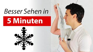 Das Tibetisches Rad  So trainierst du deine Sehkraft in 5 Minuten [upl. by Eatnoid]