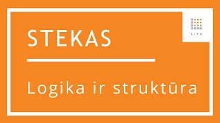 4 Logika ir struktūra buhalterinės apskaitos programoje STEKAS apskaita  LITS [upl. by Bud]