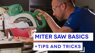 MITER SAW FOR BEGINNERS [upl. by Ahsinauq]