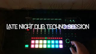 ROLAND MC 707 DUBTECHNO dawlessproduction dubtechnotechno livejam makingtechnomc707 roland [upl. by Atineb]