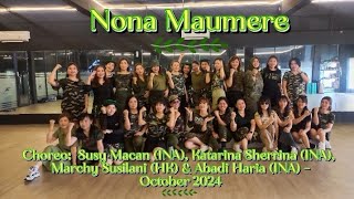 Nona Maumere Line Dance pldcriau alphafit linedancelover saturdayclass [upl. by Eenhpad]