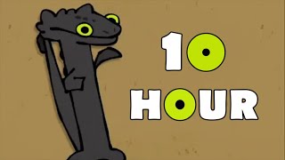 10 HOUR of Toothless Dancing to Driftveil City [upl. by Hpesoy]