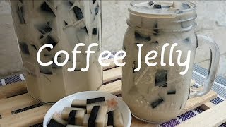 How to make Coffee Jelly  Layered Jelly [upl. by Omsoc893]