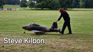 Weston park model airshow 2024  Gloster E28  Steve Kilbon [upl. by Ahsocin]