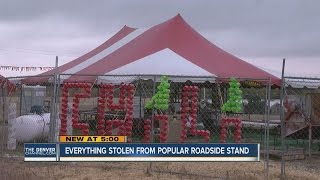 Popular roadside business in Centennial targeted by thieves [upl. by Einneg627]