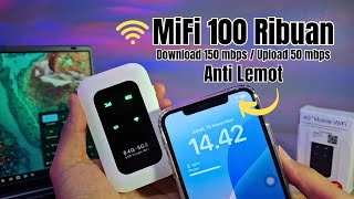 MODAL 100 RIBU DAPET MiFi SOLUSI SINYAL HP YANG HILANG  4G Mobile WiFi [upl. by Kato]