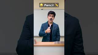 Pencil✏️😂 funny comedy shorts [upl. by Mylor155]