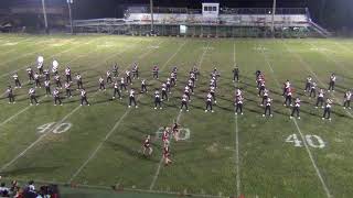 Rittman Ohio High School Indian Marching Band Oct19 2019 [upl. by Yraht385]