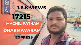 17215 Dharmavaram Expresstrain17215telugutrending [upl. by Eiznekam]