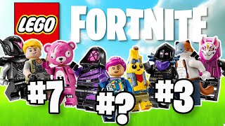 ranking every LEGO fortnite minifigure [upl. by Hnao]