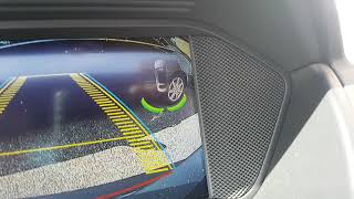 Installation Oem fit backup camera blind spot sensors Mercedes Audi BMW [upl. by Erialcyram]