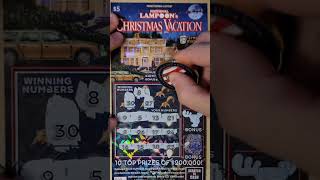 NEW NATIONAL LAMPOONS CHRISTMAS VACATION ROUND 2 OCTOBER 2024 PA LOTTERY 5 SCRATCH OFF TICKET WIN [upl. by Llenrap]