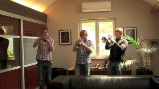 Janne Toivonen Tero Lindberg Jukka Eskola testing van Laar trumpets [upl. by Crowell]