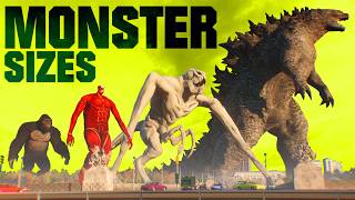 👹 MONSTER SIZES ► First person view [upl. by Tacklind]