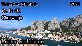 Chorwacja Twierdza Mirabela Omiš [upl. by Aleiram]