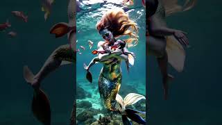 The mermaid mermaid performance is wonderful underwater photography [upl. by Cheryl]