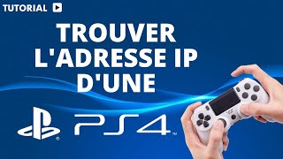 Comment trouver ladresse ip dune PS4 [upl. by Pfaff]