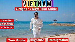 VIETNAM Tour Guide 2024  AZ India to Vietnam Trip Plan Tourist Places Itinerary amp BUDGET Hindi [upl. by Aihsar]