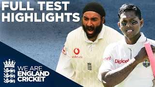 Panesar And Chanderpaul Shine  England v West Indies HIGHLIGHTS  Old Trafford 2007  Full Recap [upl. by Zurheide]