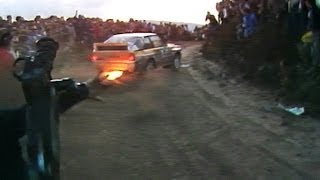 Group B Audi Quattro hits cameraman [upl. by Pahl]