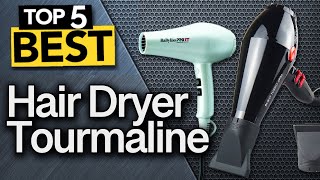 ✅ TOP 5 Best Tourmaline Hair Dryer  Today’s Top Picks [upl. by Nagel251]