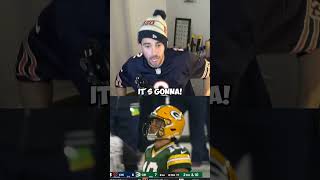 Bears Fan Reacts to Packers Loss [upl. by Amocat]