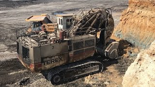 Caterpillar 6015B Excavator Loading Caterpillar Dumpers  Sotiriadis Mining Works [upl. by Laidlaw]