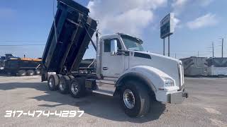 2022 Kenworth T880 TriAxle Dump Truck For Sale IU7447 [upl. by Ramalahs509]